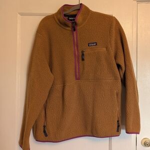 Patagonia Women's Camel Brown Fleece Jacket